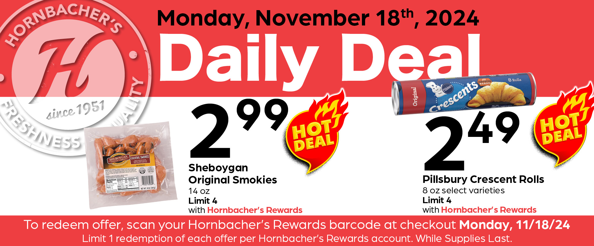 Hornbacher's Daily Deal