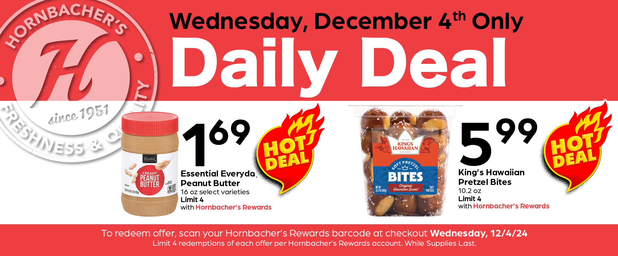 Hornbacher's Daily Deal