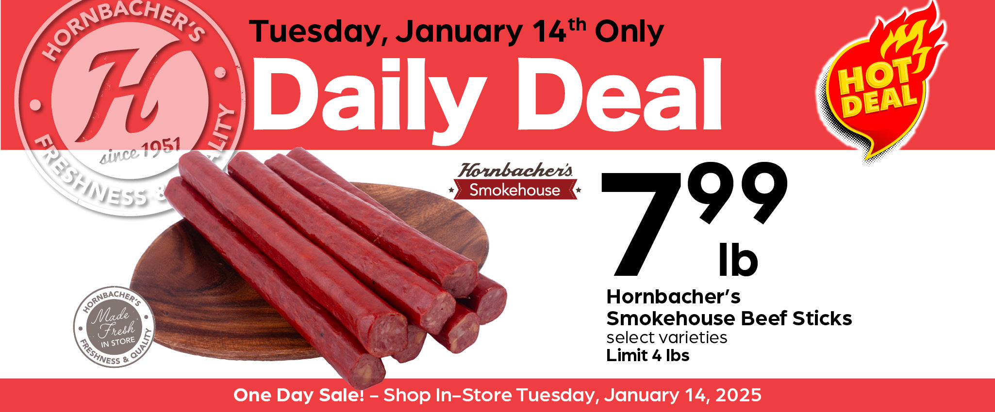 Hornbacher's Daily Deal